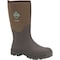 Muck Boot Co Women's Wetland Tall Rubber Boot, Plain Toe, 14 in Height, Brown, 7 WMT-998K-BRN-070 - alternate 1